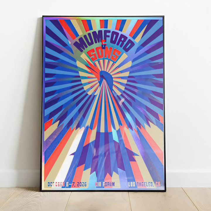 Limited Edition Prizefighter, CA Tour 2026 Poster