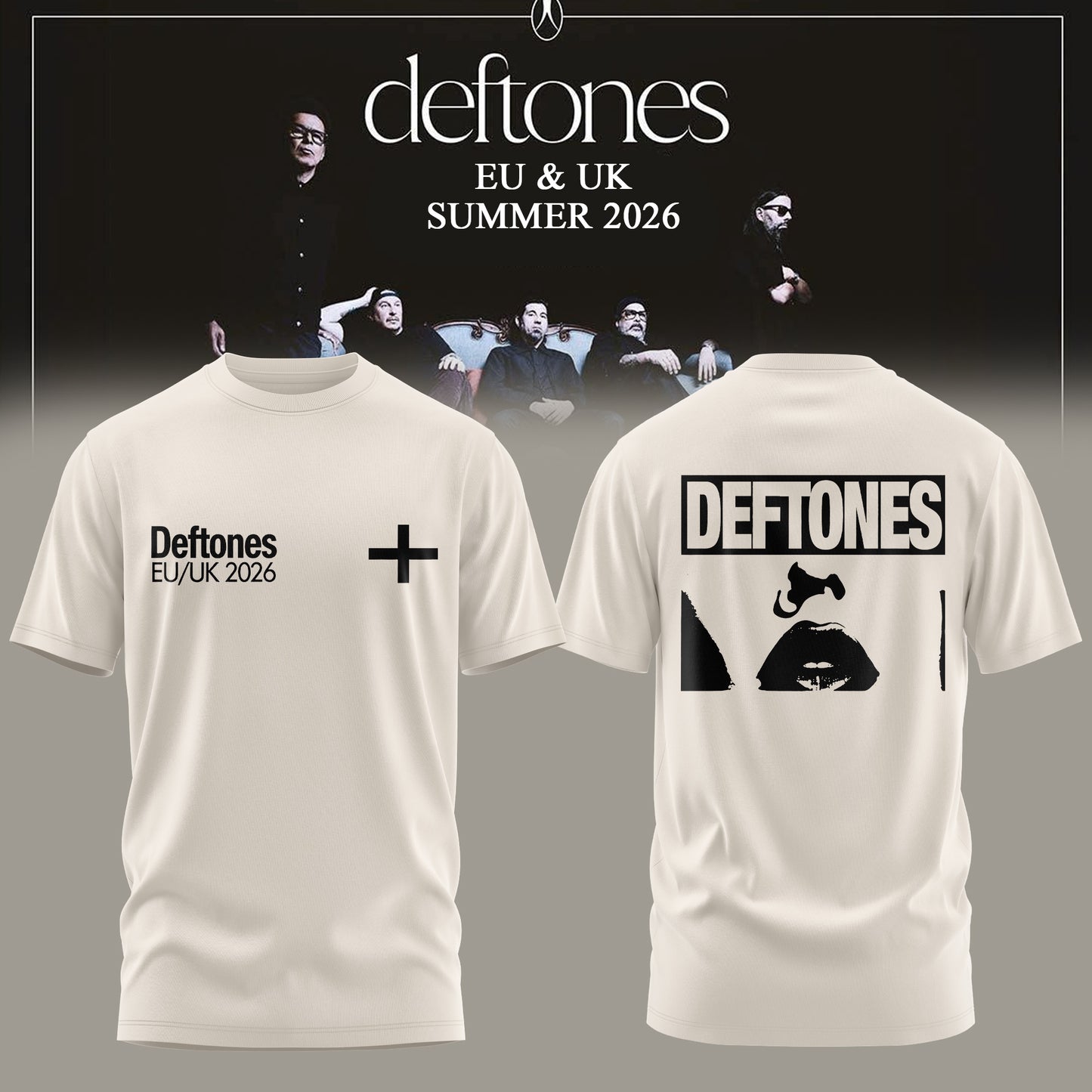 _DEFTONES: 2026 EU & UK Summer Tour Limited T-Shirt