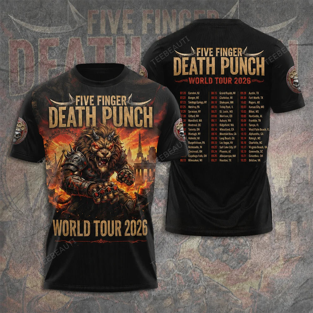 FFDP, 20th Anniversary World Tour 2026 Limited Edition T-Shirt 6