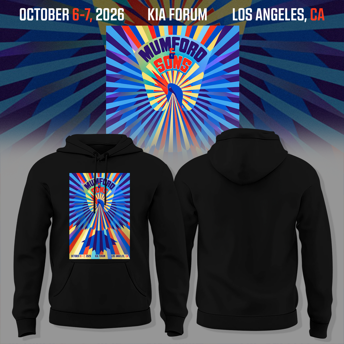 Limited Edition Prizefighter Tour 2026, CA Hoodie