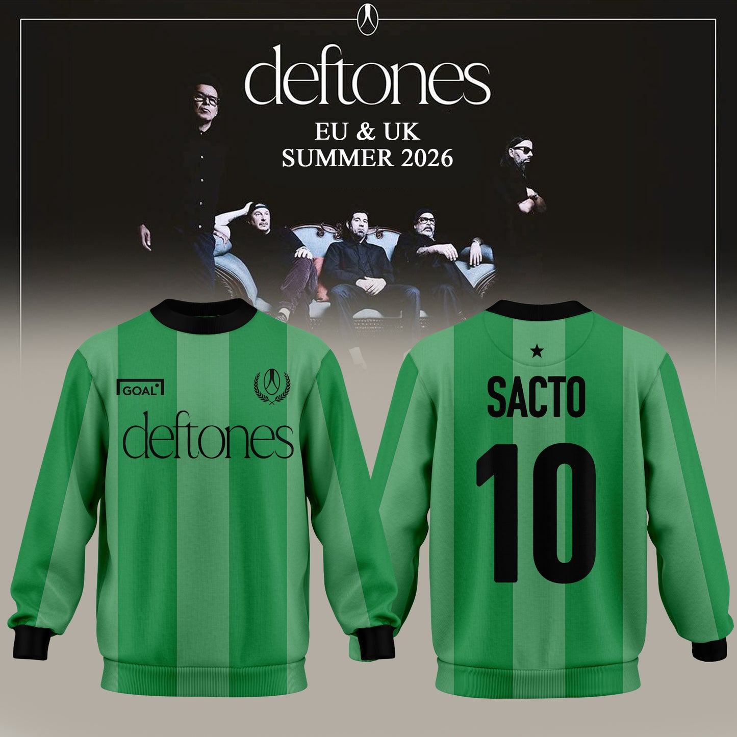 _DEFTONES: 2026 EU & UK Summer Tour Limited Sweatshirt