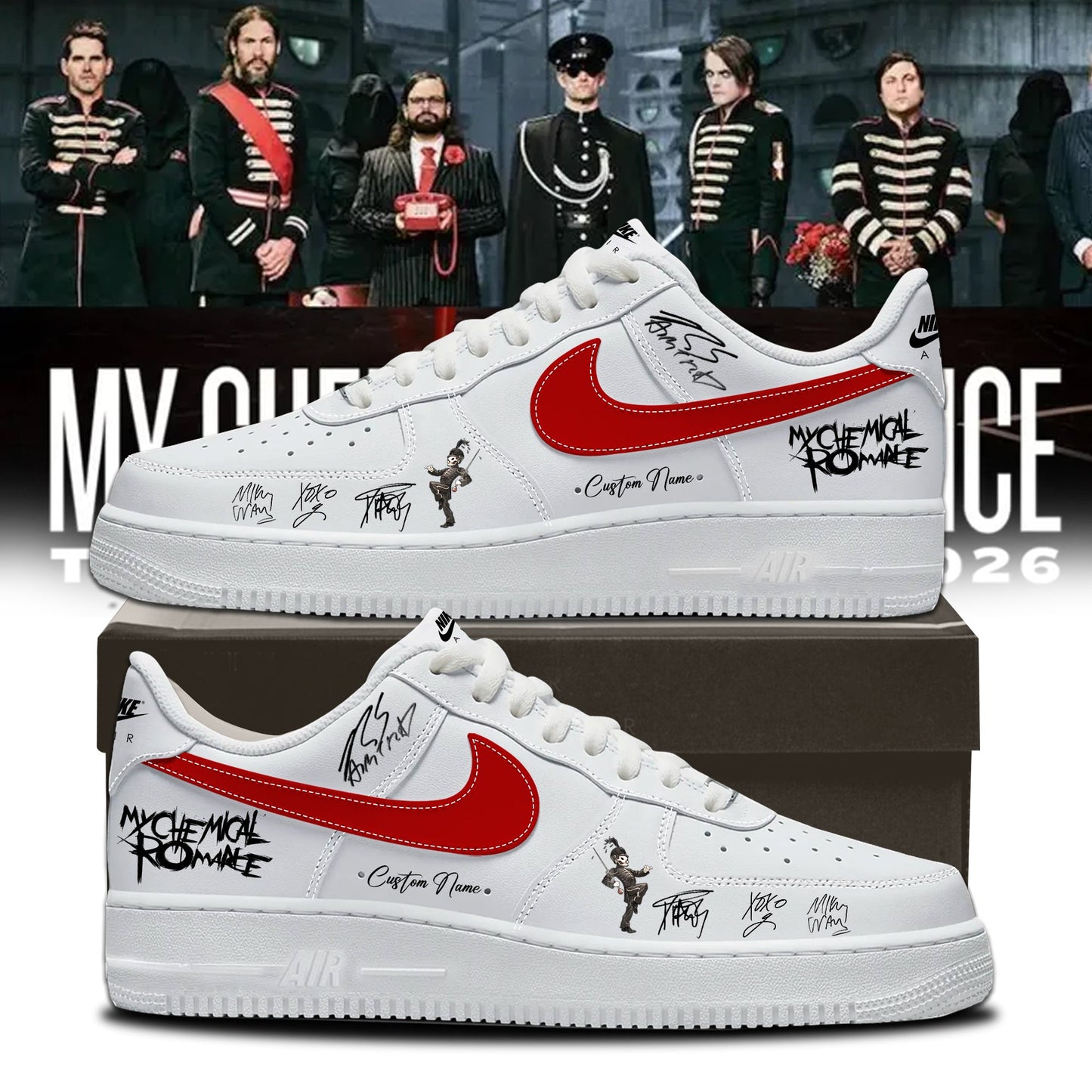 .MCR New Merch Shoes