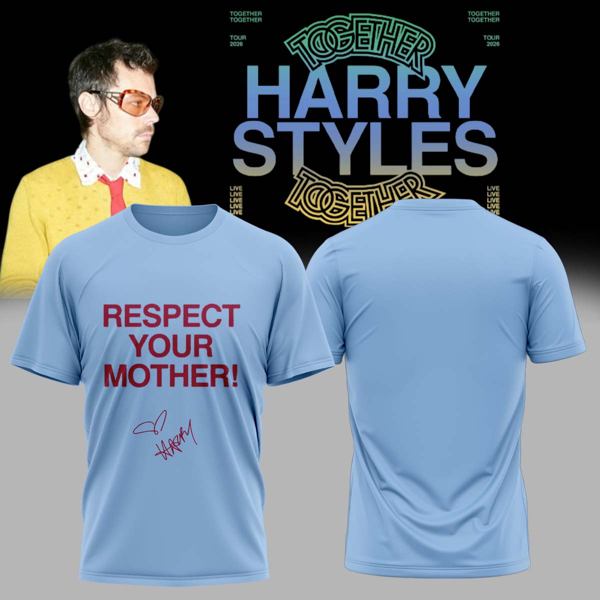 .HStyles Together Together Tour TShirt