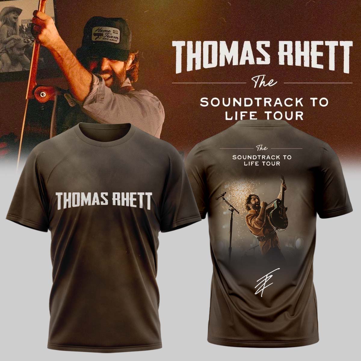 Thomas Rhett ”The Soundtrack to Life Tour” Limited Edition Signature – Tshirt