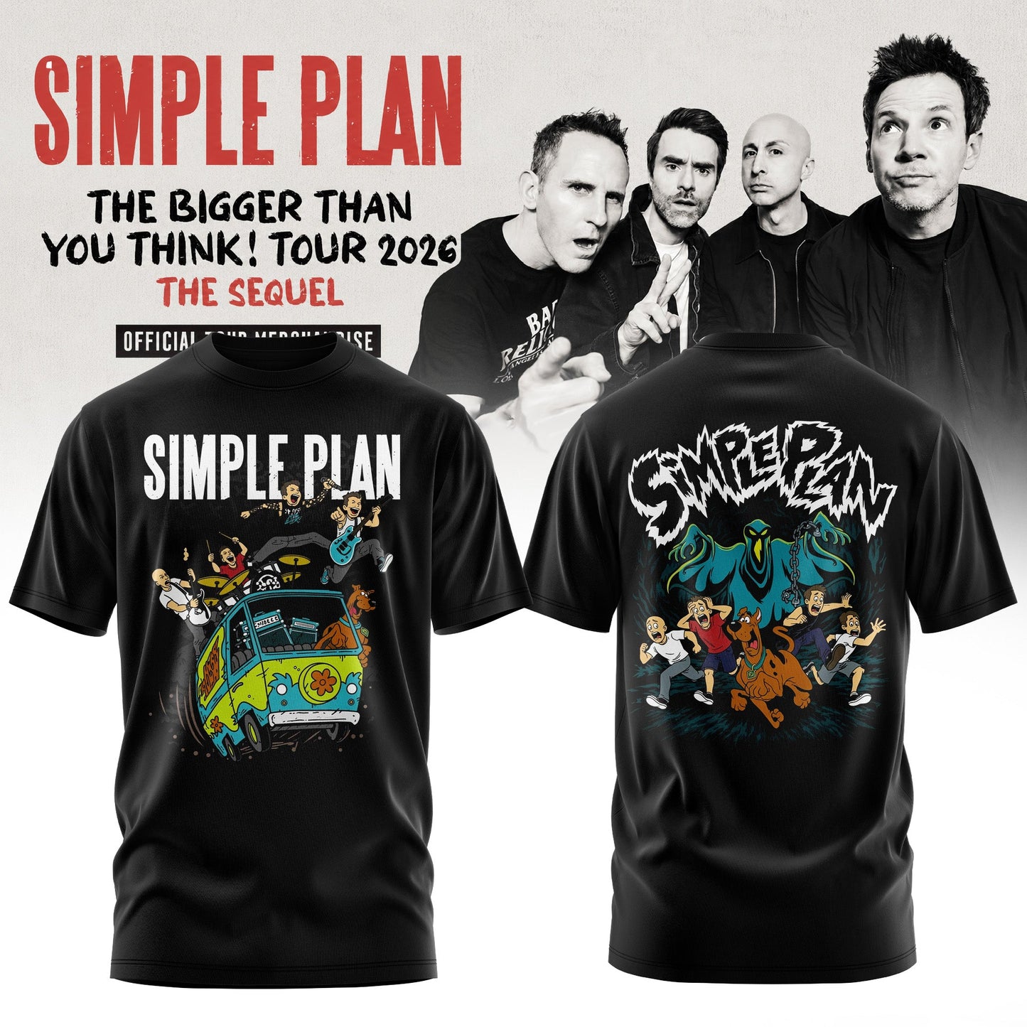 The Bigger Than You Think Tour 2026 Premium 3D Graphic Tee – Classic Black Streetwear
