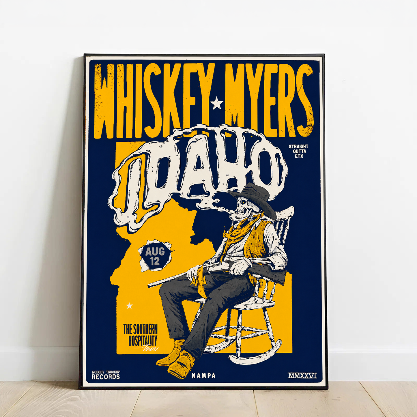 Limited Edition Whiskey Myers Southern Hospitality Tour In Nampa, Idaho Poster 4