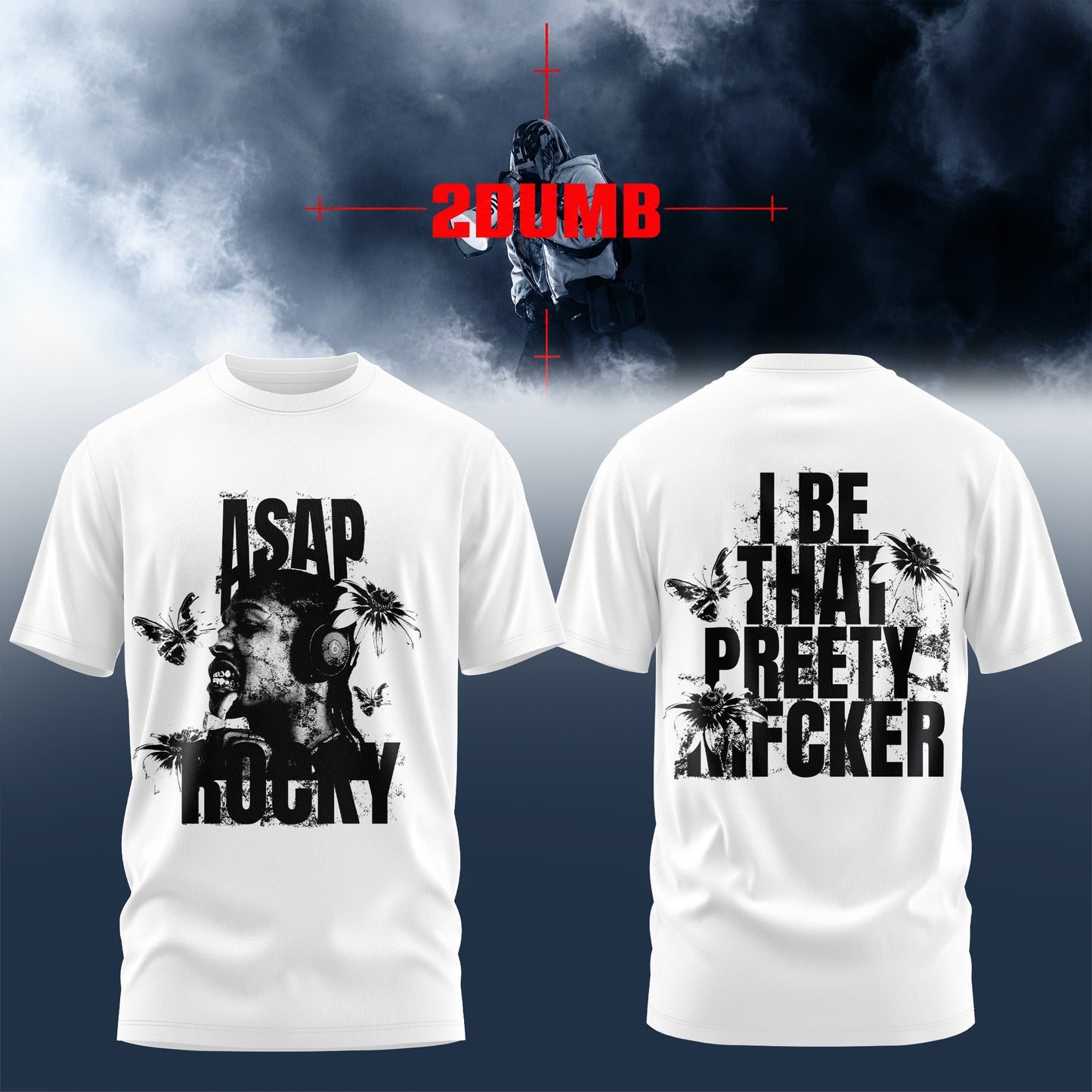 Asap Rky Don’t Be Dumb Tour 3D All-Over Print T-Shirt V2