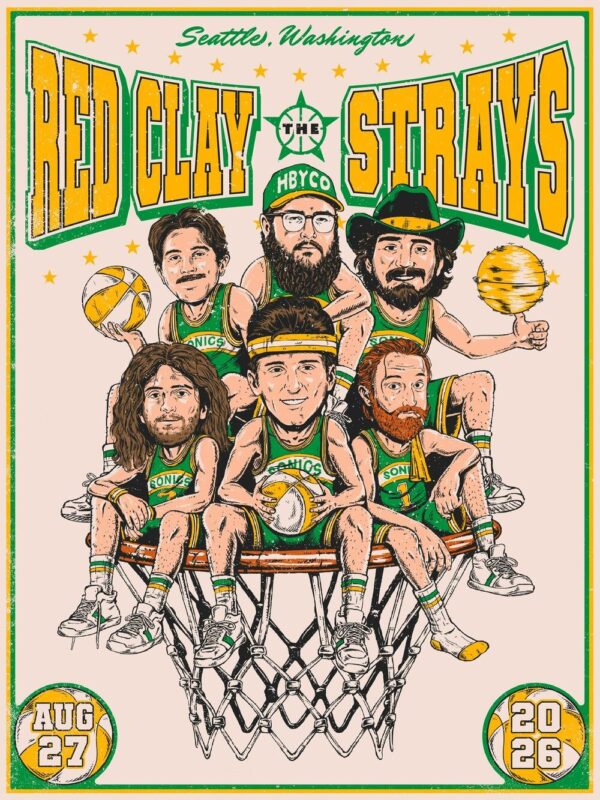 Limited Edition The Grateful Tour in Seattle,WA Poster