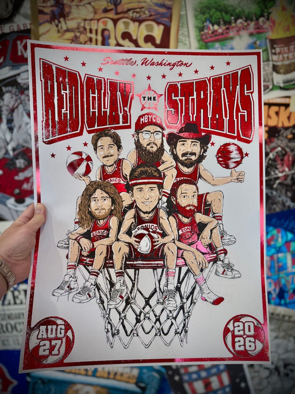 Limited Edition The Grateful Tour in Seattle,WA Poster