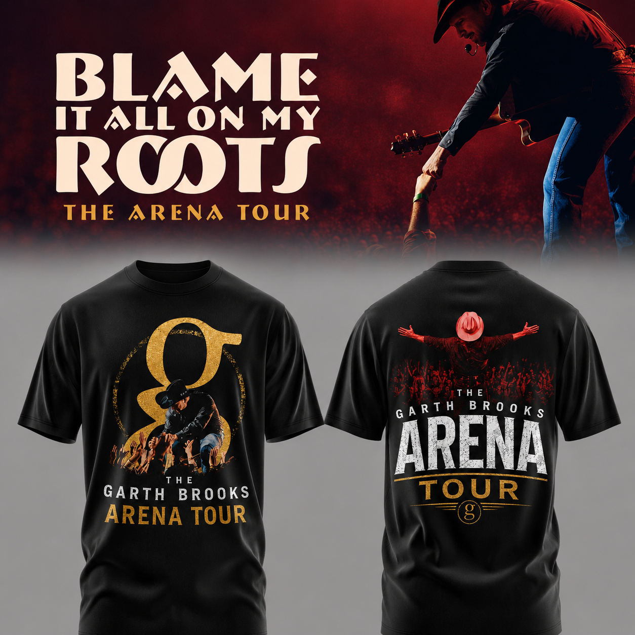 Garth Brooks – ARENA TOUR COLLECTION Shirt 3