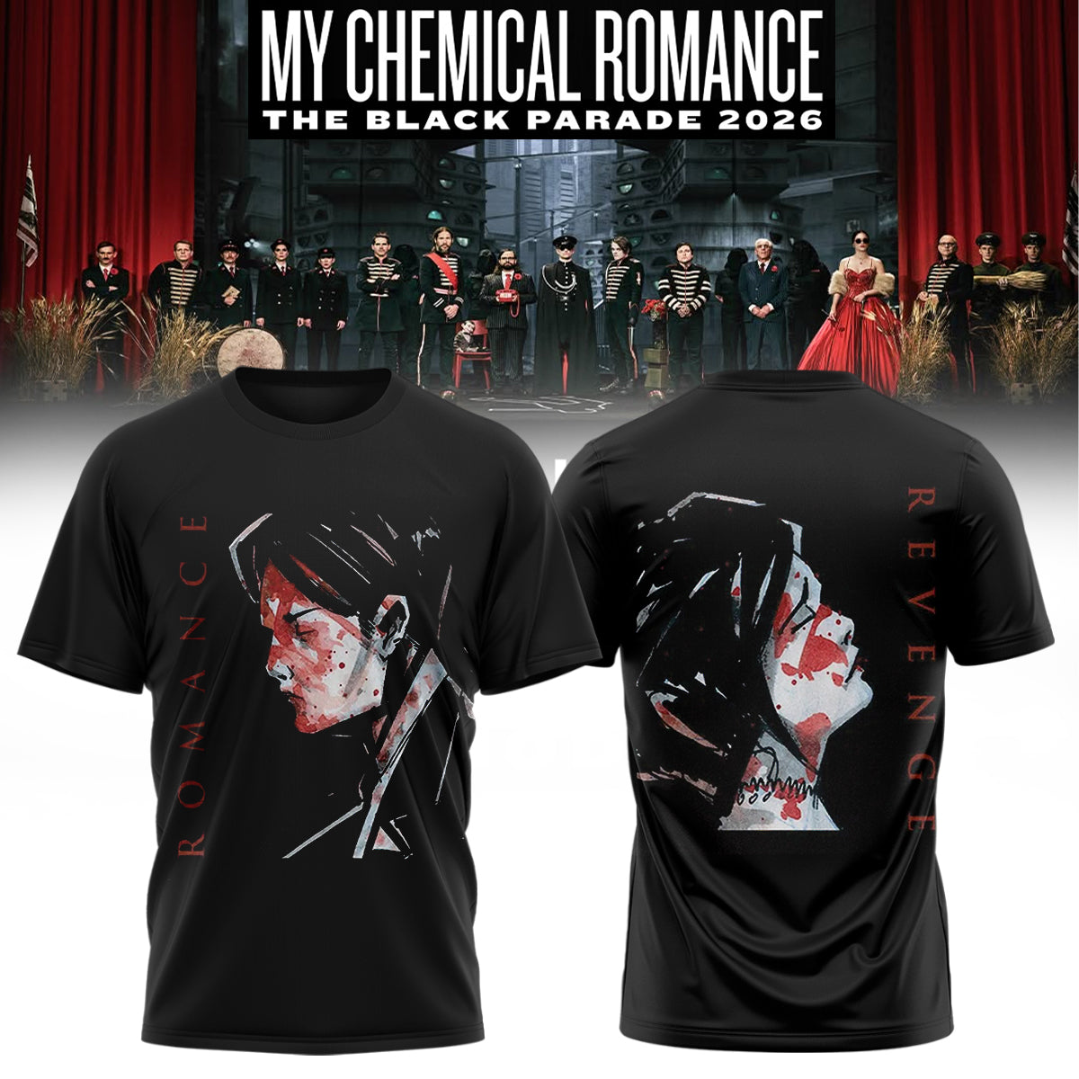 My Chemical Romance Limited Edition Signature shirt