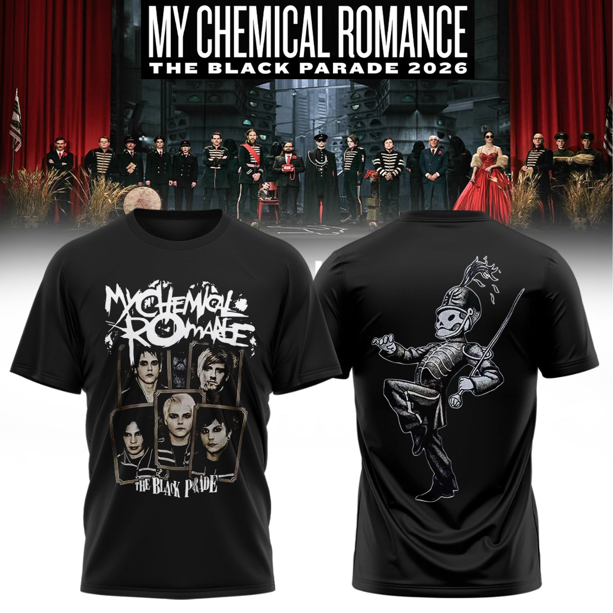 My Chemical Romance Limited Edition Signature shirt