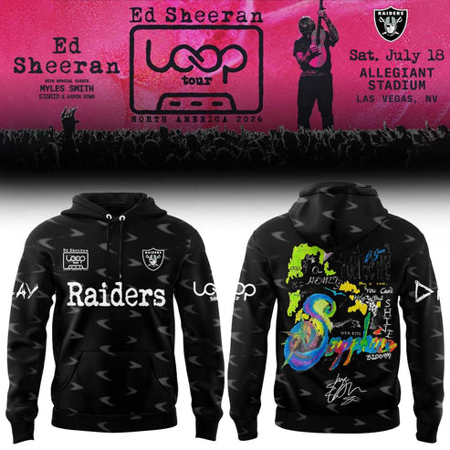 Ed Sheeran “North American Loop Tour 2026” Hoodie