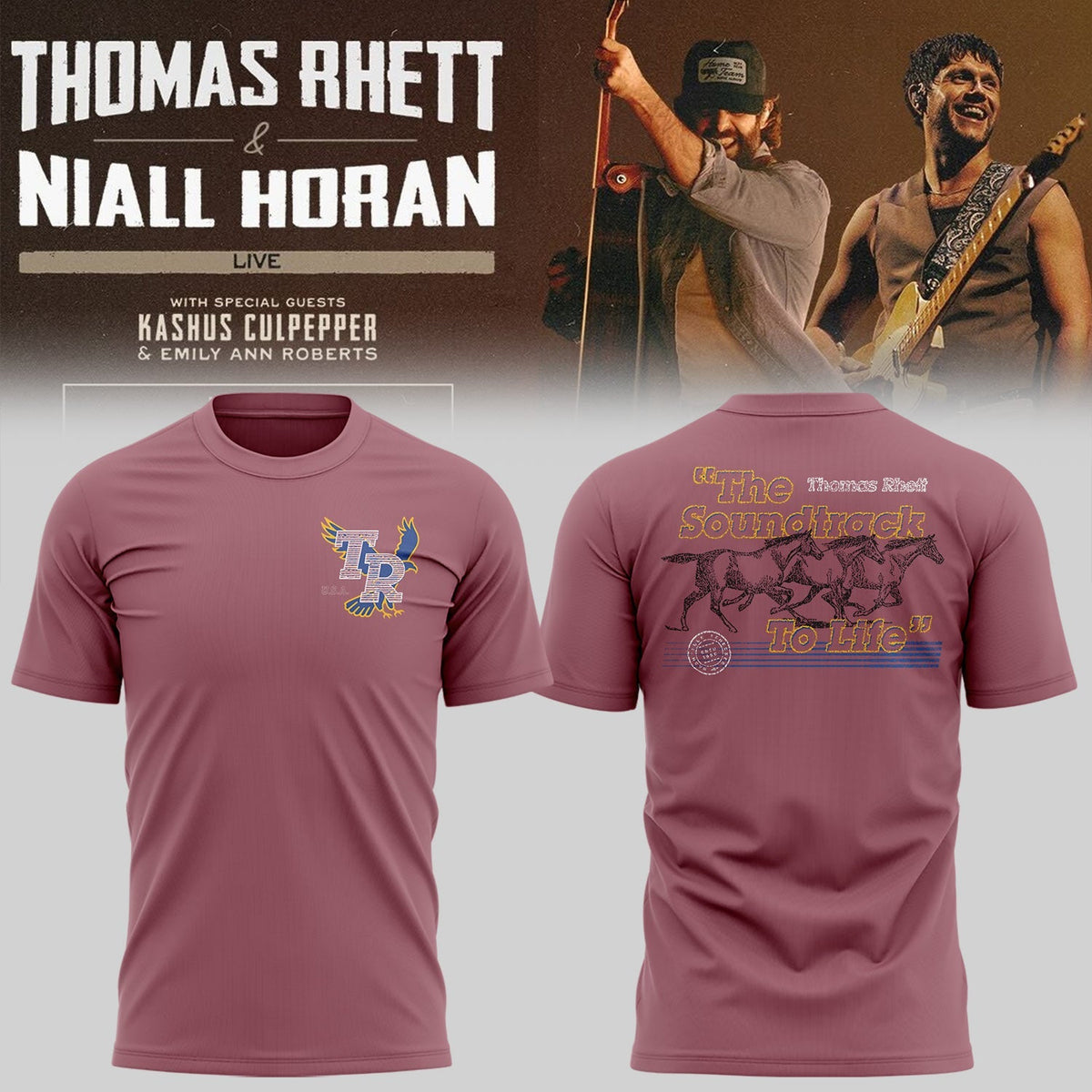 Limited Edition The Soundtrack to Life Tour Shirt