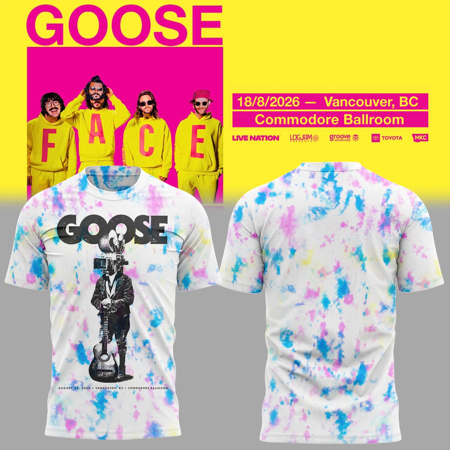 Limited Edition Tour 2026 In Vancouver, BC Shirt