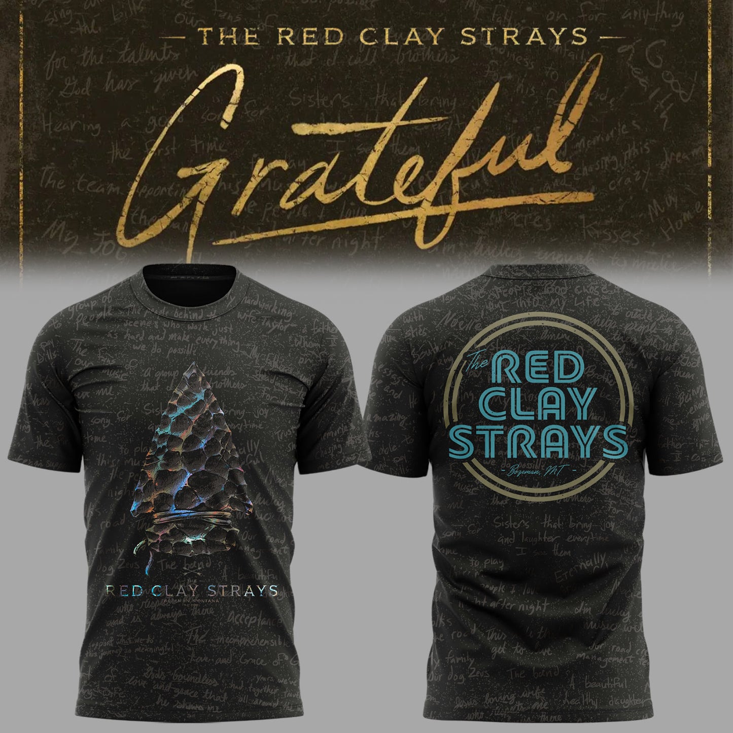 Limited Edition The Grateful Tour in Bozeman,MT Shirt 3