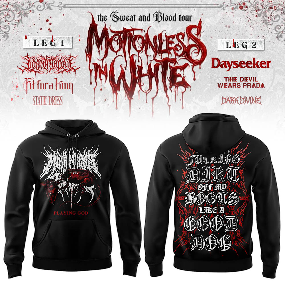 Limited Edition The Sweat & Blood Tour 2026 Hoodie