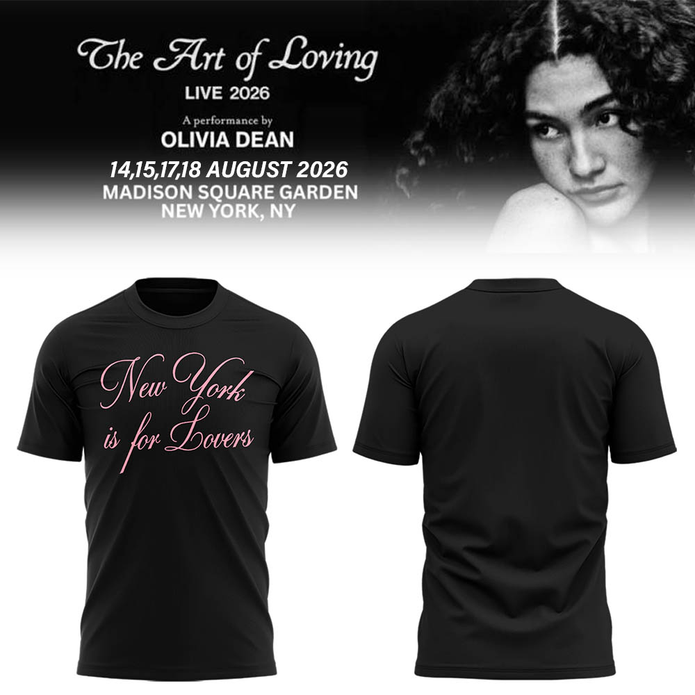 Limited Edition The Art of Loving Live 2026 in NYC Shirt