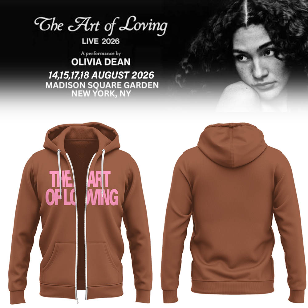 Limited Edition The Art of Loving Live 2026 ZIP Hoodie