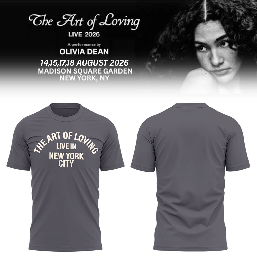 Limited Edition The Art of Loving Live 2026 in NYC Shirt