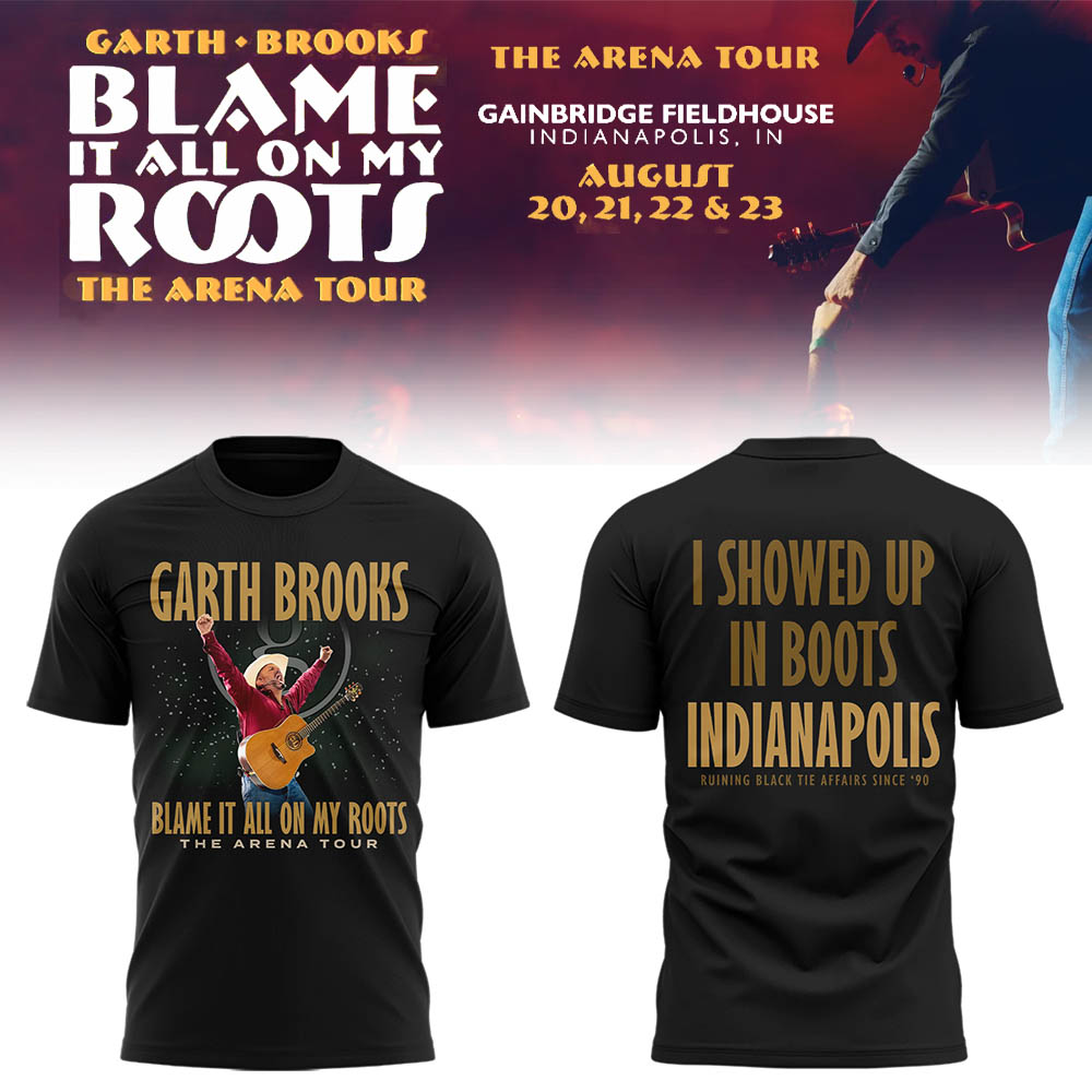 Limited Edition Blame It All On My Roots Arena Tour In Gainbridge Fieldhouse Shirt