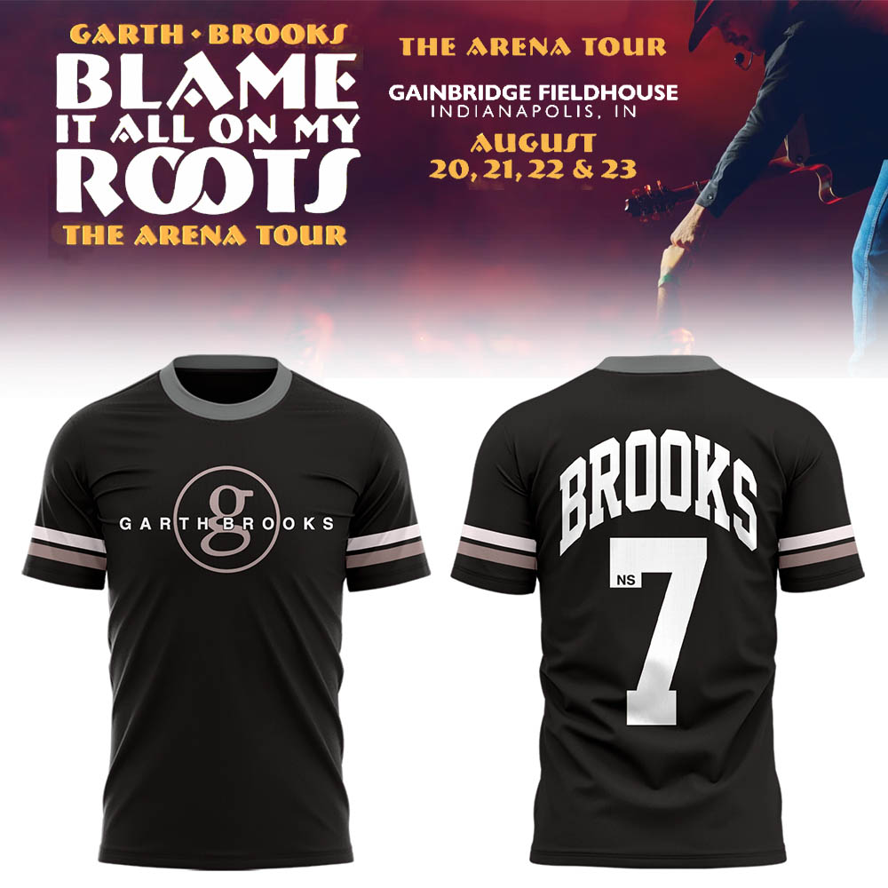 Limited Edition Blame It All On My Roots Arena Tour In Gainbridge Fieldhouse Shirt 8