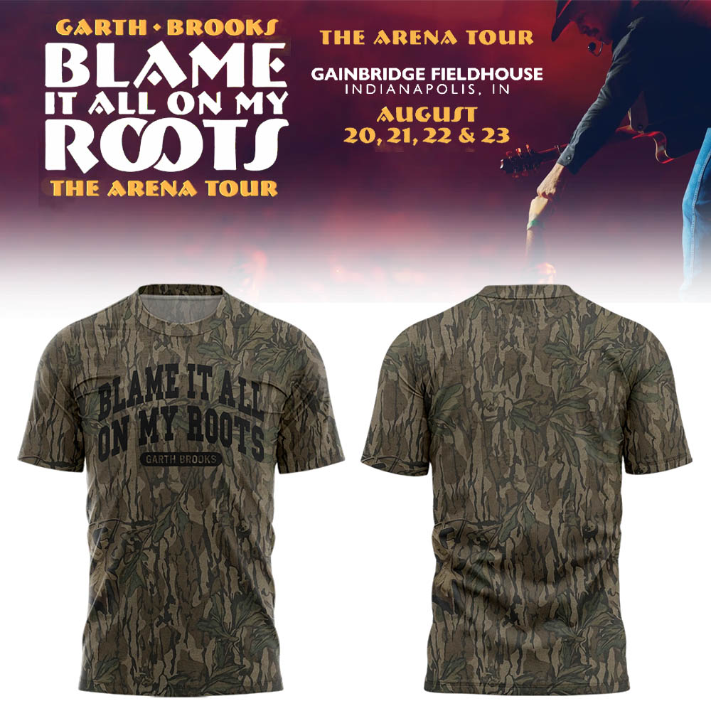Limited Edition Blame It All On My Roots Arena Tour In Gainbridge Fieldhouse Shirt 10