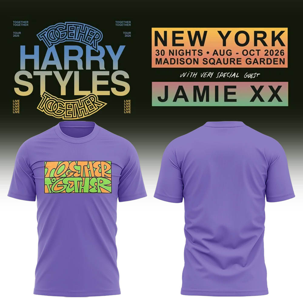 Limited Edition Together,Together Tour at MSG,New York City Shirt