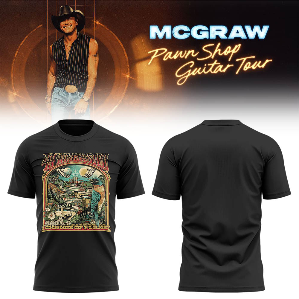 McGraw 🤠🎤 “Pawn Shop Guitar Tour 2026” Shirt