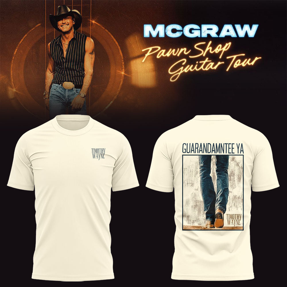 McGraw 🤠🎤 “Pawn Shop Guitar Tour 2026” Shirt