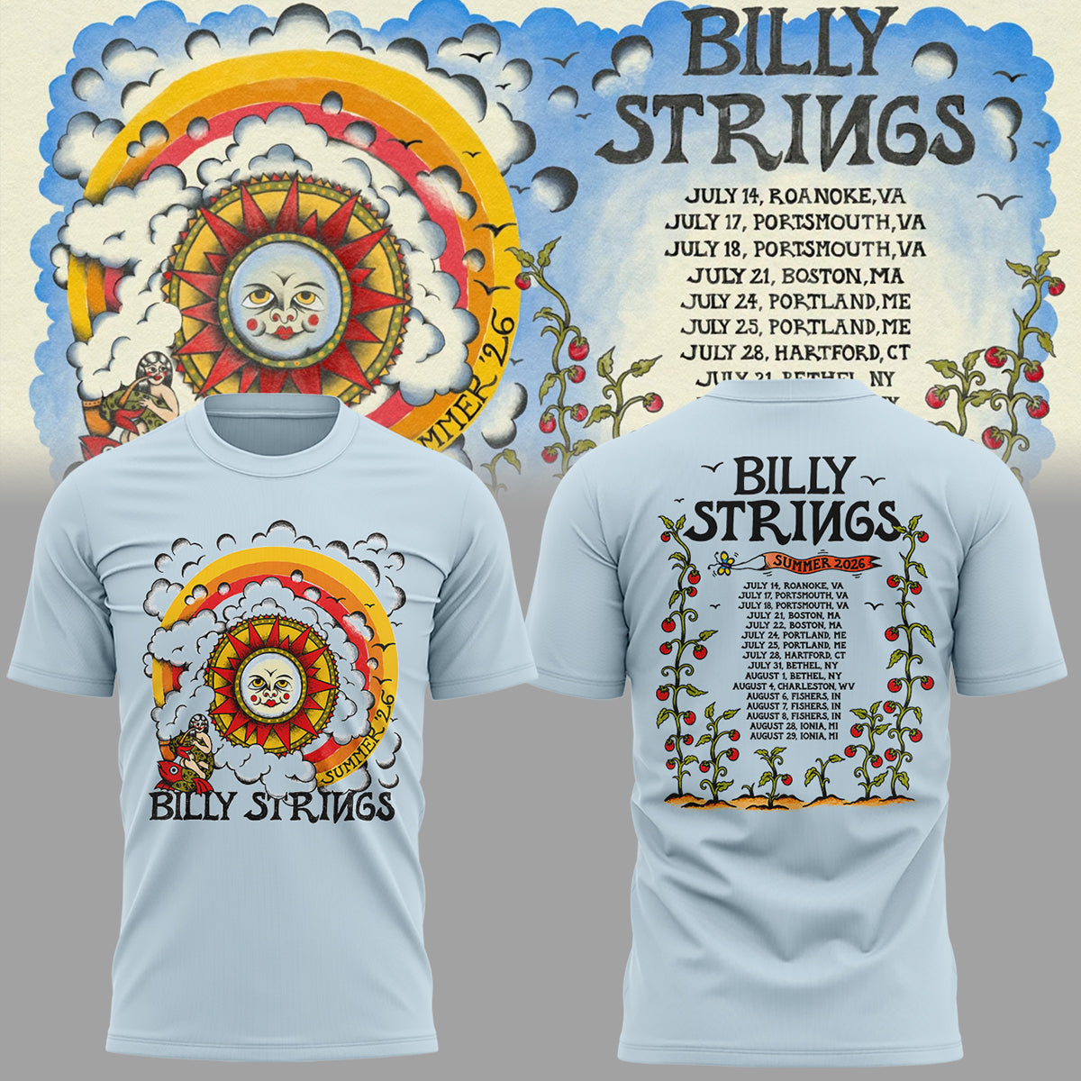 Limited Edition Summer Tour 2026 Shirt 1