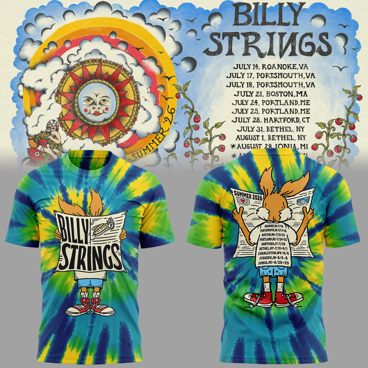 Limited Edition Summer Tour 2026 Shirt 9