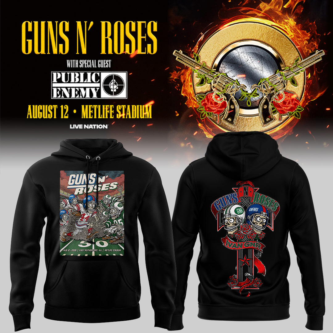 Limited Edition Guns N’ Roses Tour 2026 Hoodie