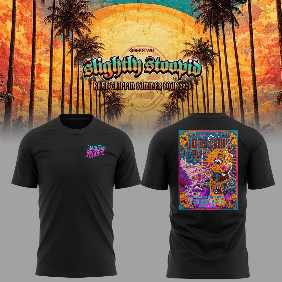 Limited Edition Slightly Stoopid Tour 2026 Tshirt