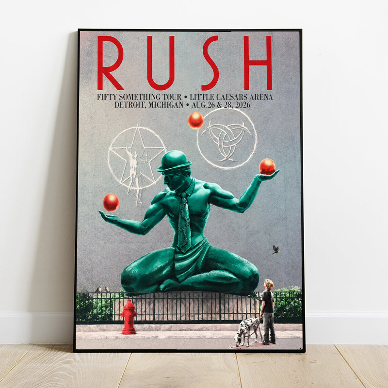 Limited Edition Fifty Something Tour 2026 Poster