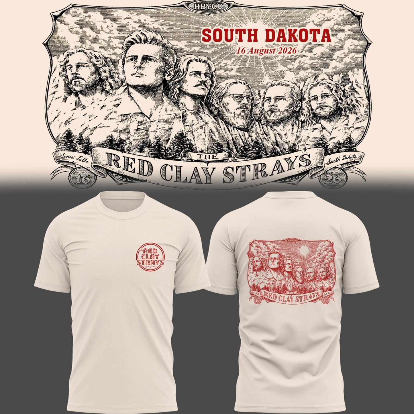 Limited Edition The Grateful Tour in South Dakota Shirt 2