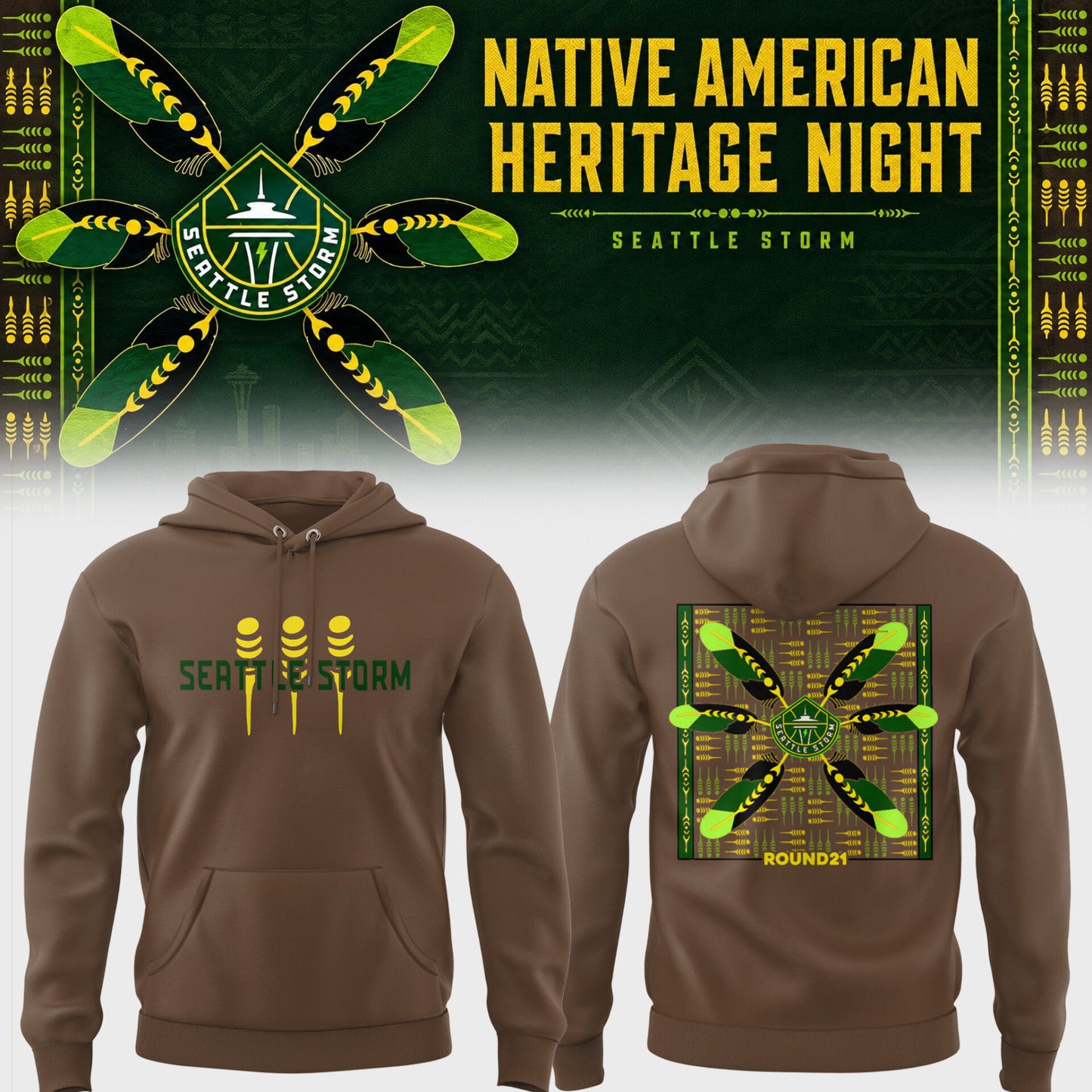 Limited Edition Native American Heritage Night Hoodie