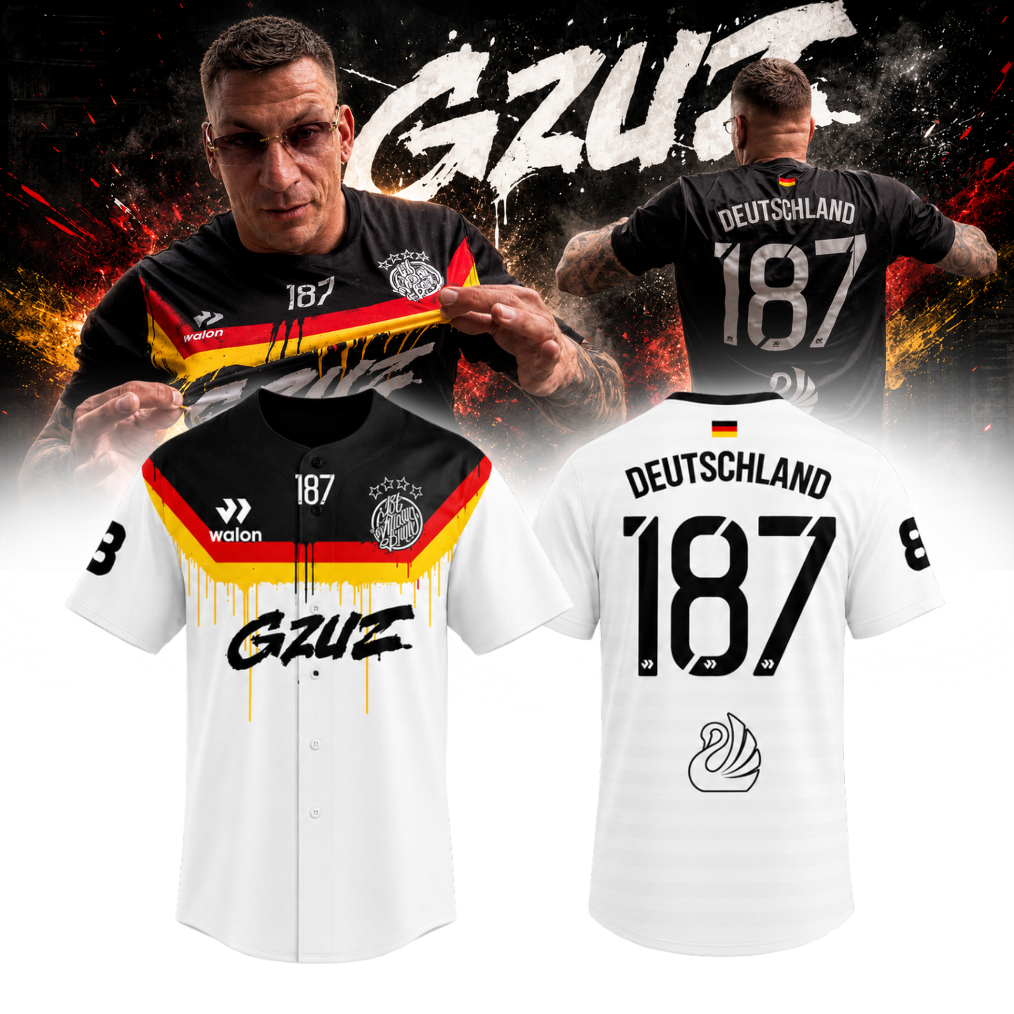 GZUZ “Live Europe 2026” Signature Limited Edition – Jersey