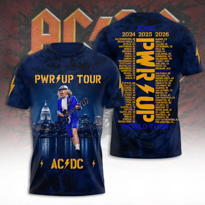Power Up Tour 2026 AC/DC T-Shirt