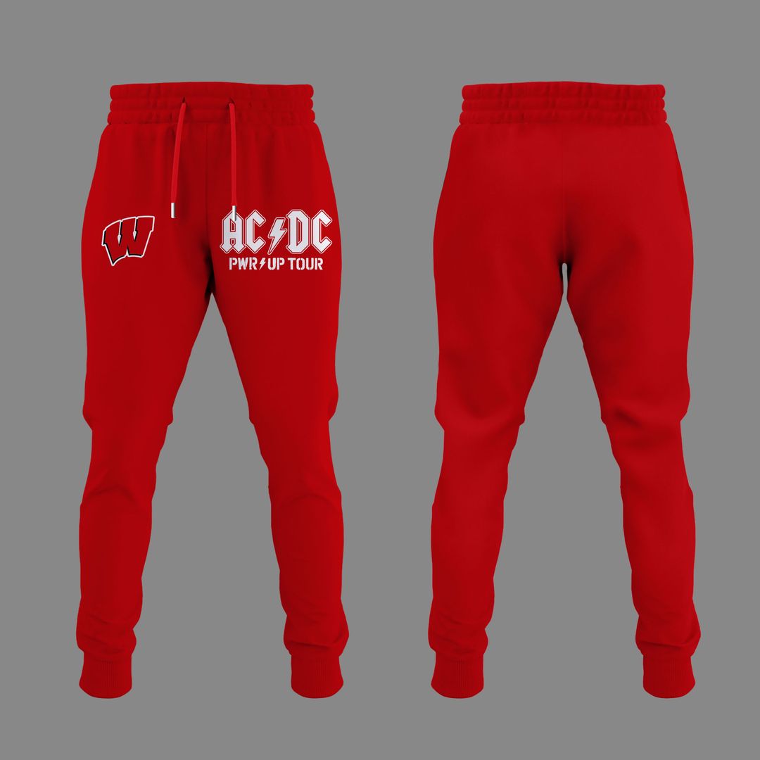 02.00. Tshirt AC/DC PWR Up Tour Madison Wisconsin - Exclusive Event Tee At Camp Randall Stadium T-Shirt