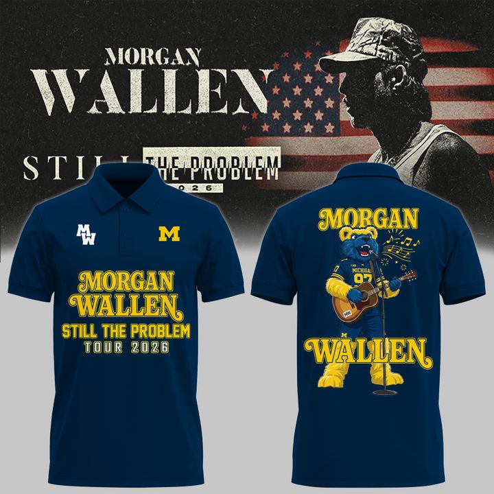 New Polo MW x Michigan Football - Still The Problem Tour 2026 Polo Shirt