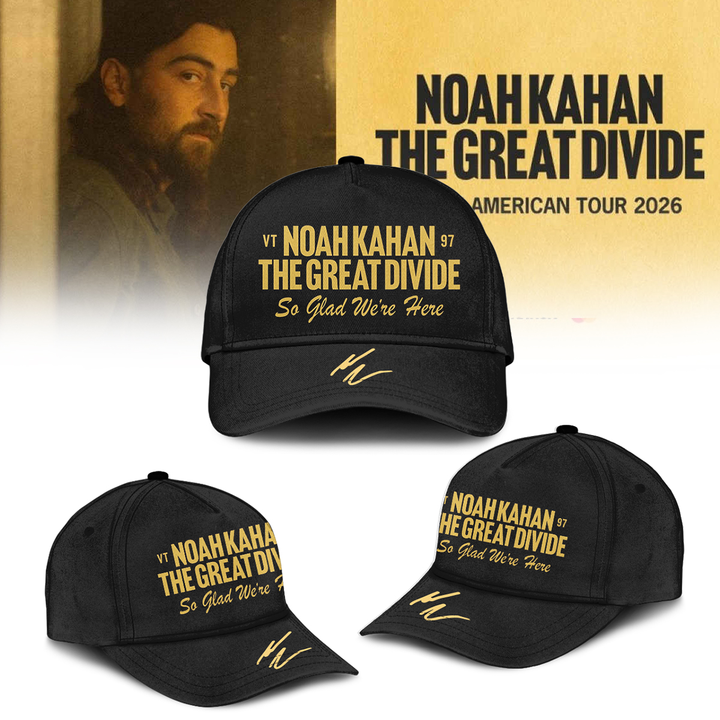 13.26. Limited 2026 Hoodie Noah Kahan - The Great Divide Tour Hoodie