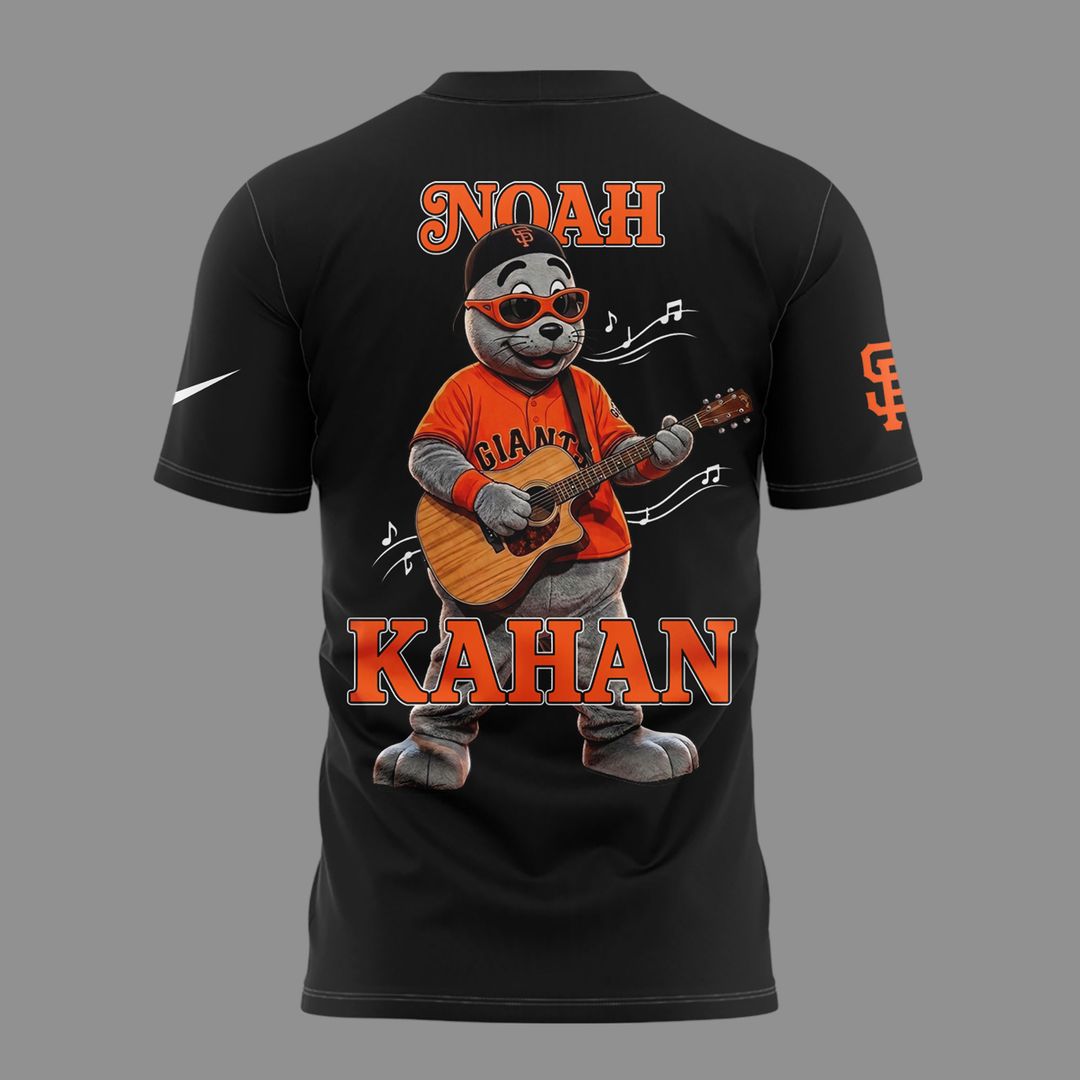 01.03. New Shirt Noah Kahan x San Francisco Giants - The Great Divide Tour 2026 T-Shirt