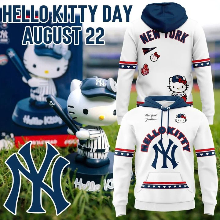 46. Special 2026 New York Yankees x Hello Kitty Game Night 2026 Hoodie