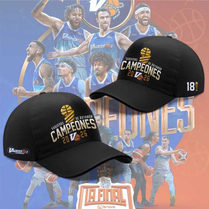 04. Champions Vaqueros de Bayamón 2026 Basketball Jersey