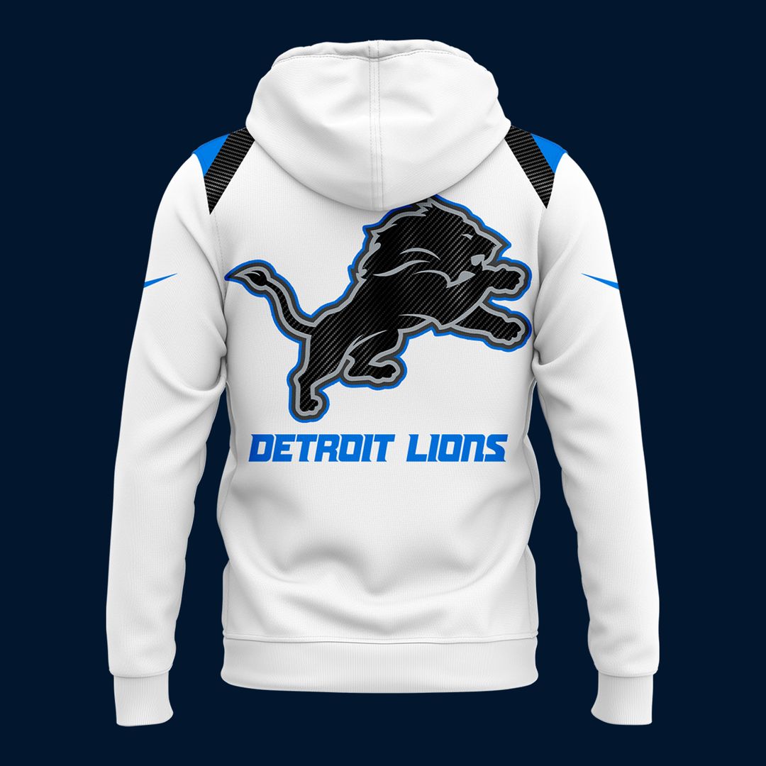 Detroit Lions Rivalries DEFEND THE DEN 2026 Hoodie - White