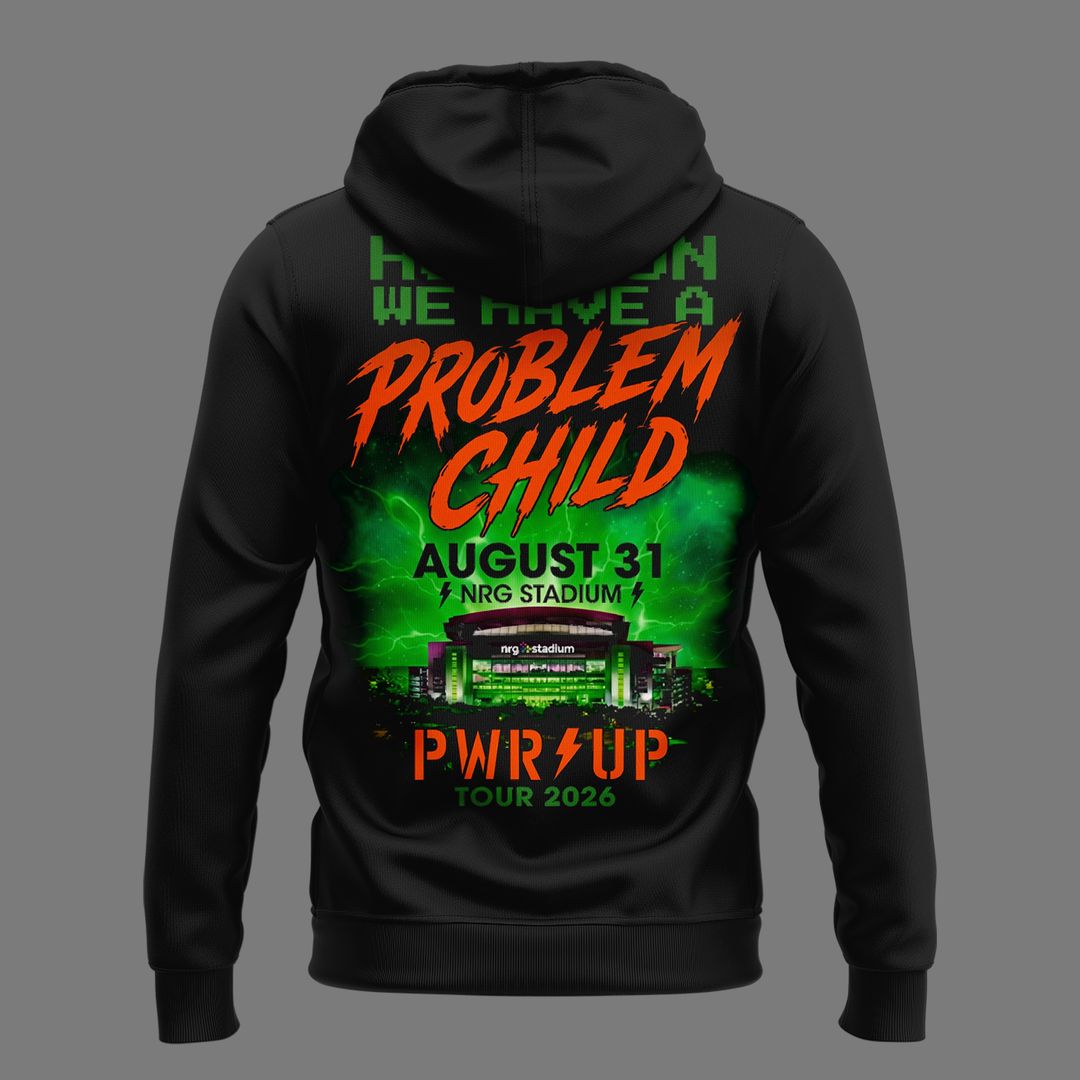 01.06. AC/DC Exclusive Houston Event Hoodie - Power Up Tour 2026 at NRG Stadium - Houston, TX Hoodie
