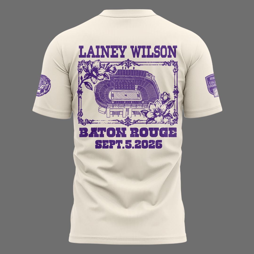 Limited Edition Lainey Wilson College GameDay T-Shirt 2026
