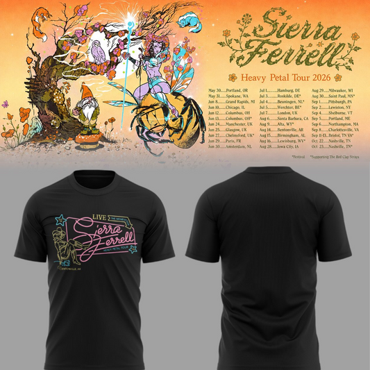 Limited Edition Heavy Petal Tour 2026 in Bentonville,AR Shirt
