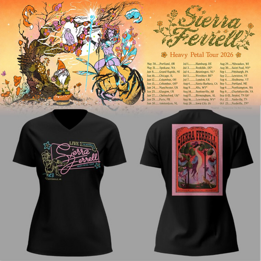 Limited Edition Heavy Petal Tour 2026 in Bentonville, AR Shirt
